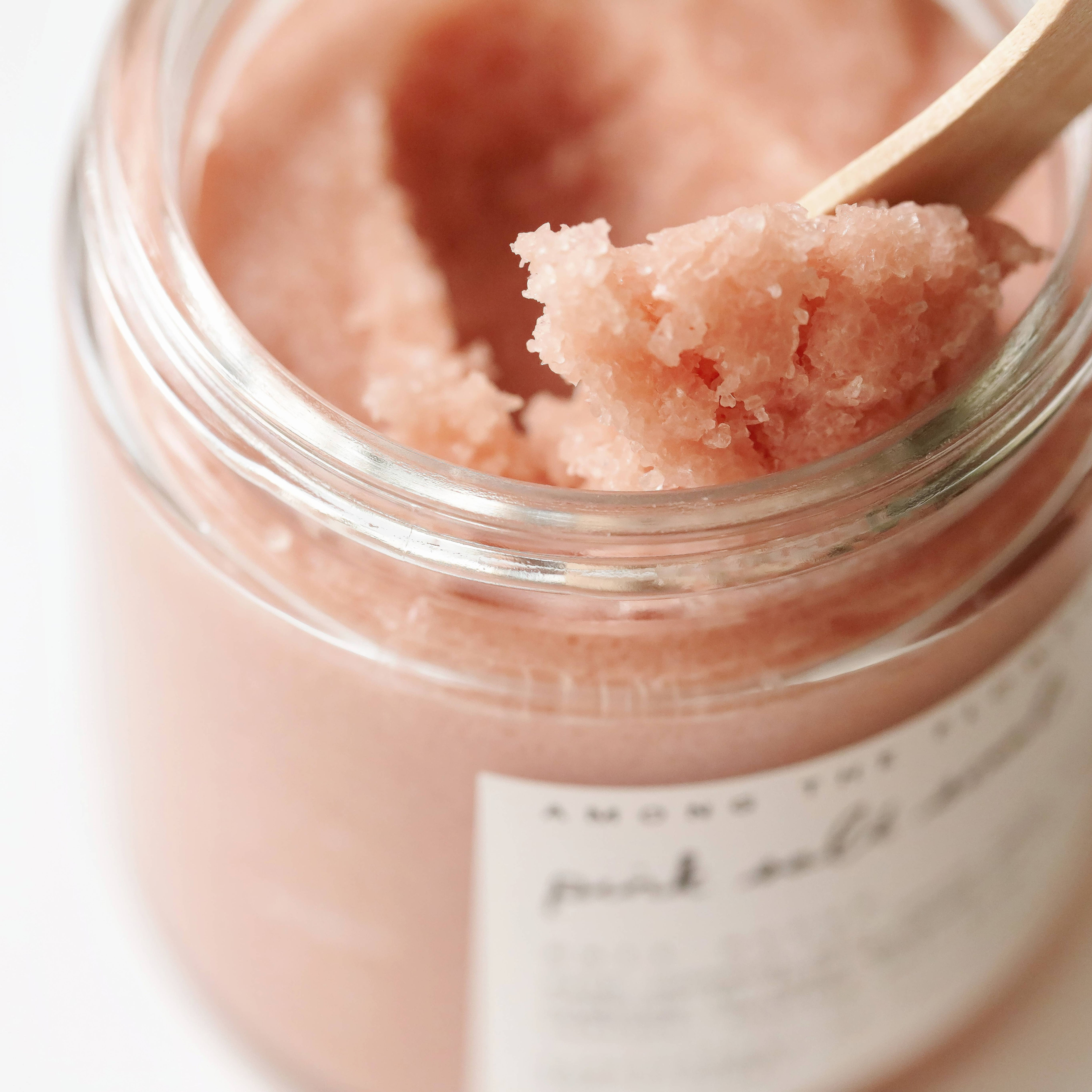 Pink Grapefruit Salt Scrub