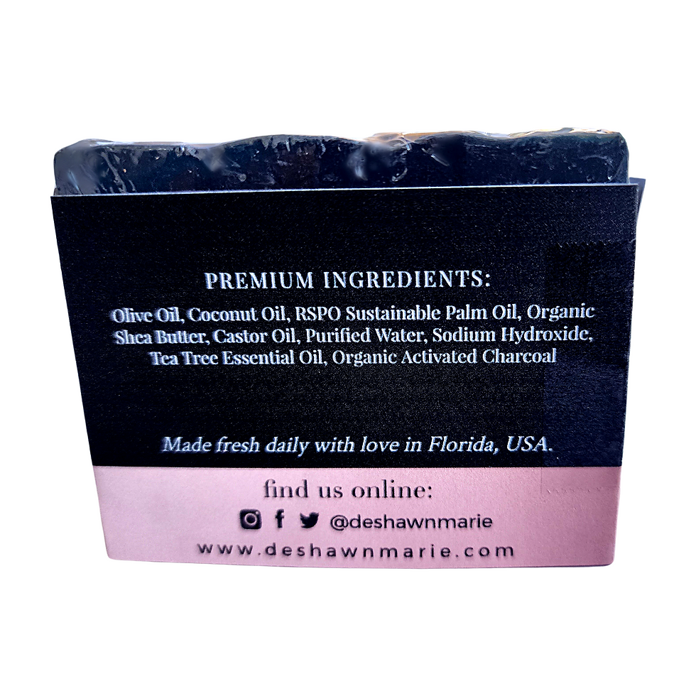 Thumbnail: Charcoal Tea Tree Soap