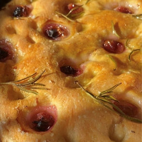 Grape and Rosemary Focaccia
Kitty's Kits
