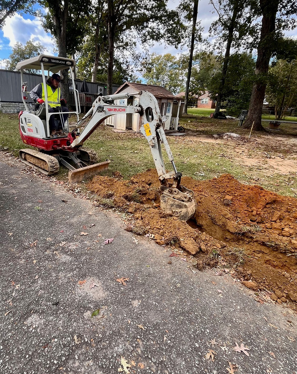 3rd Rock Plumbing offers water and sewer piping repairs and new installations.