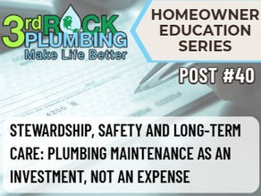 Plumbing Maintenance as an Investment, Not an Expense