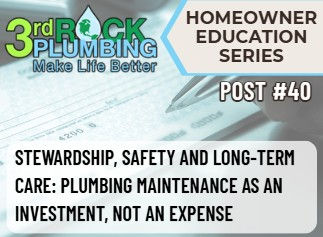 Plumbing Maintenance as an Investment, Not an Expense