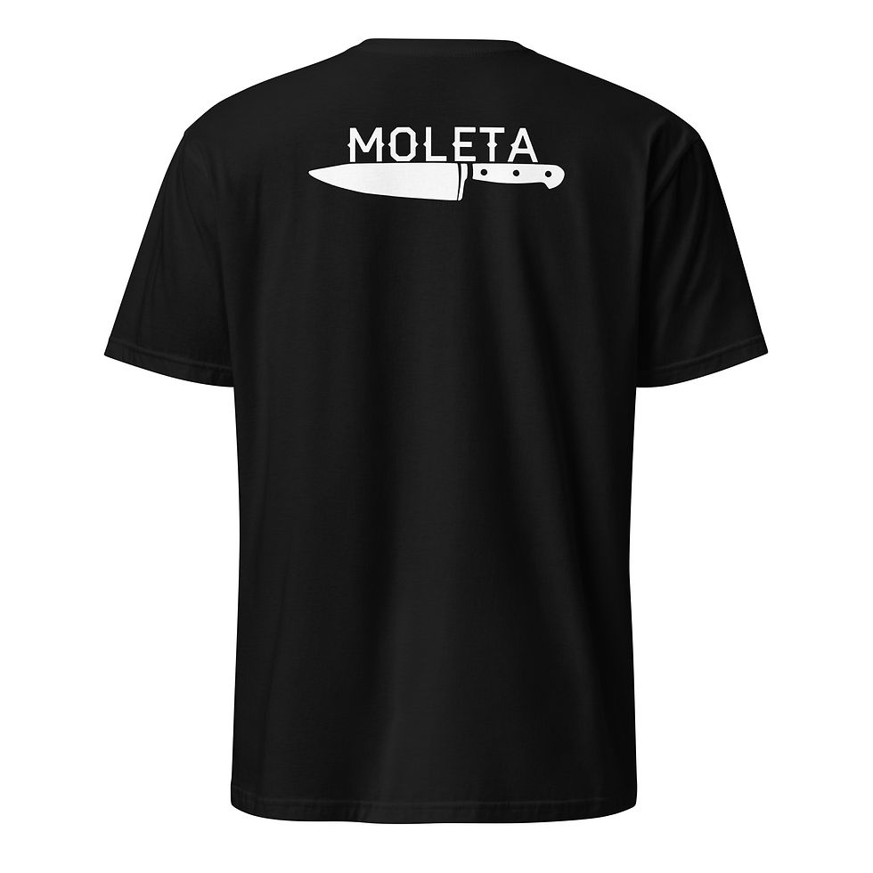 Thumbnail: Sharpeners T-shirt | tell your knives i say hi (custom logo optional)