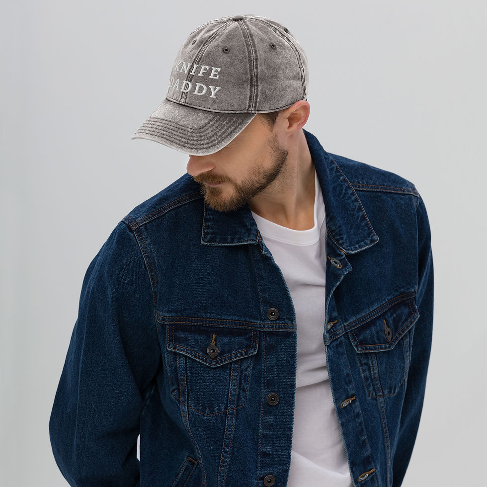 Thumbnail: Knife Daddy Vintage Cotton Twill Cap