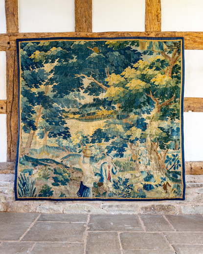 17th Century, Verdure Tapestry, France, Circa 1680