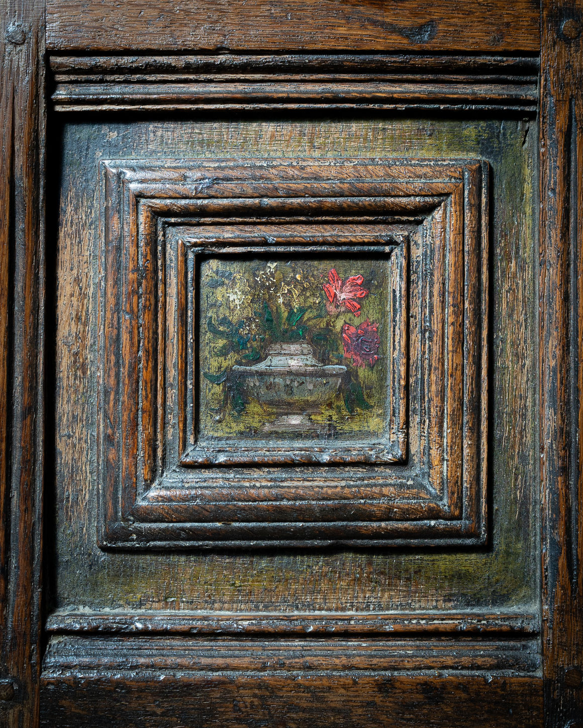 James I, Joined Oak Court Cupboard, England, Circa 1603 - 1625