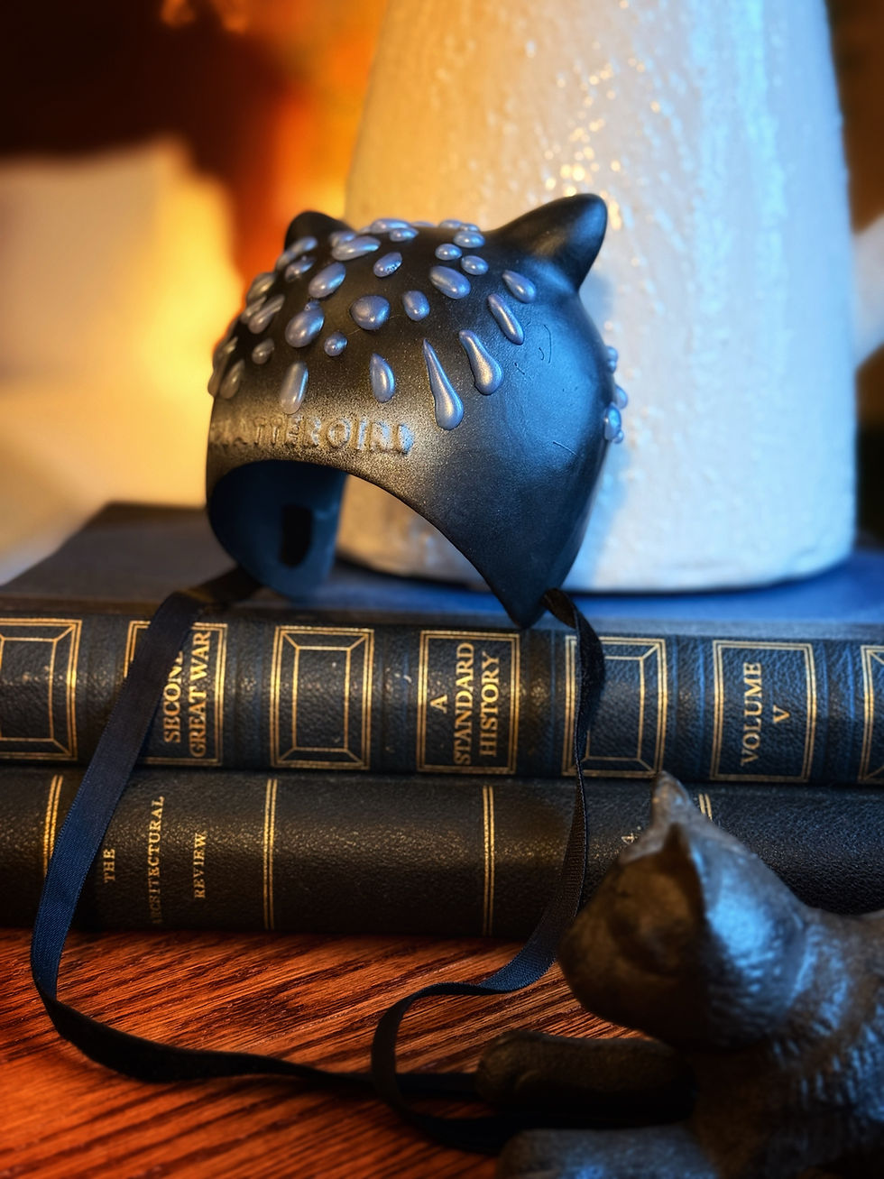 Thumbnail: Love Bites Edition • Neo Blythe Cat Helmet - Black