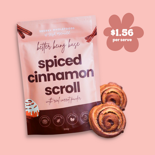 Spiced Cinnamon Scroll Better Being Base DIY Snack Mix 200g sneaky