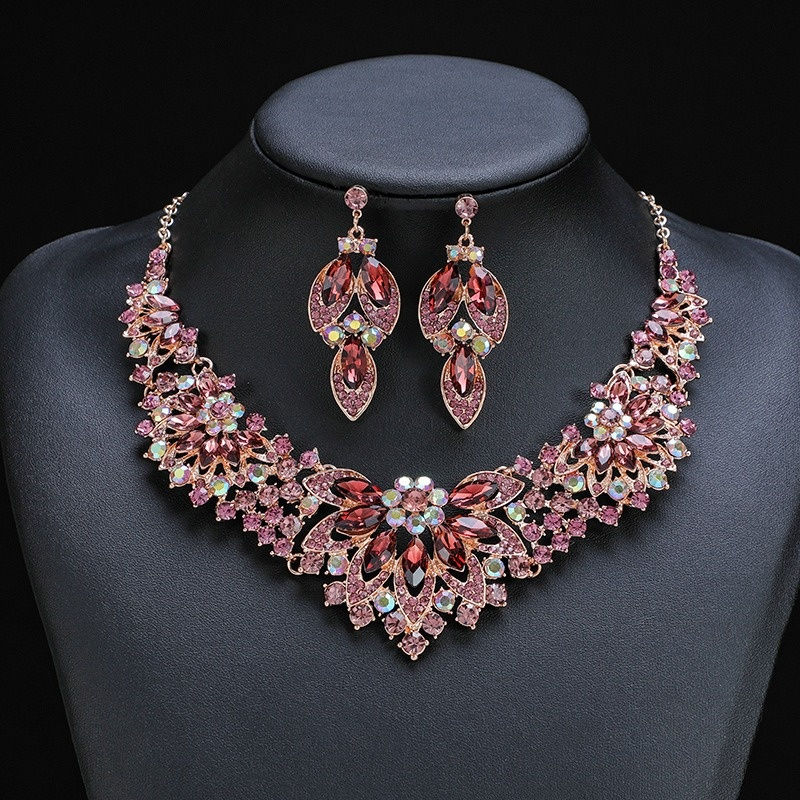 Thumbnail: 🌿 Valora™ Botanical Floral Jewellery Set
