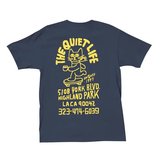 Thumbnail: Quiet Life Skating Shop Cat Tee