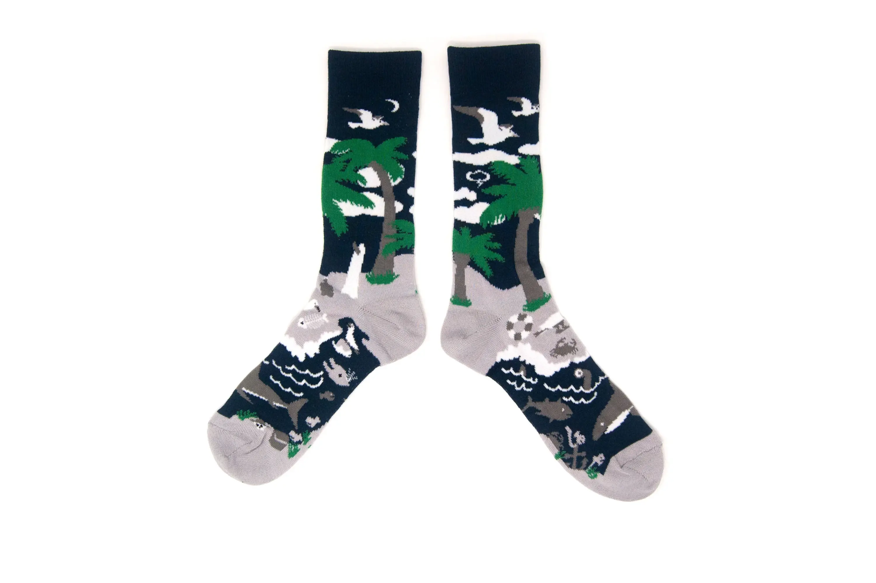 The Ampal Creative MIDNIGHT ISLAND Socks