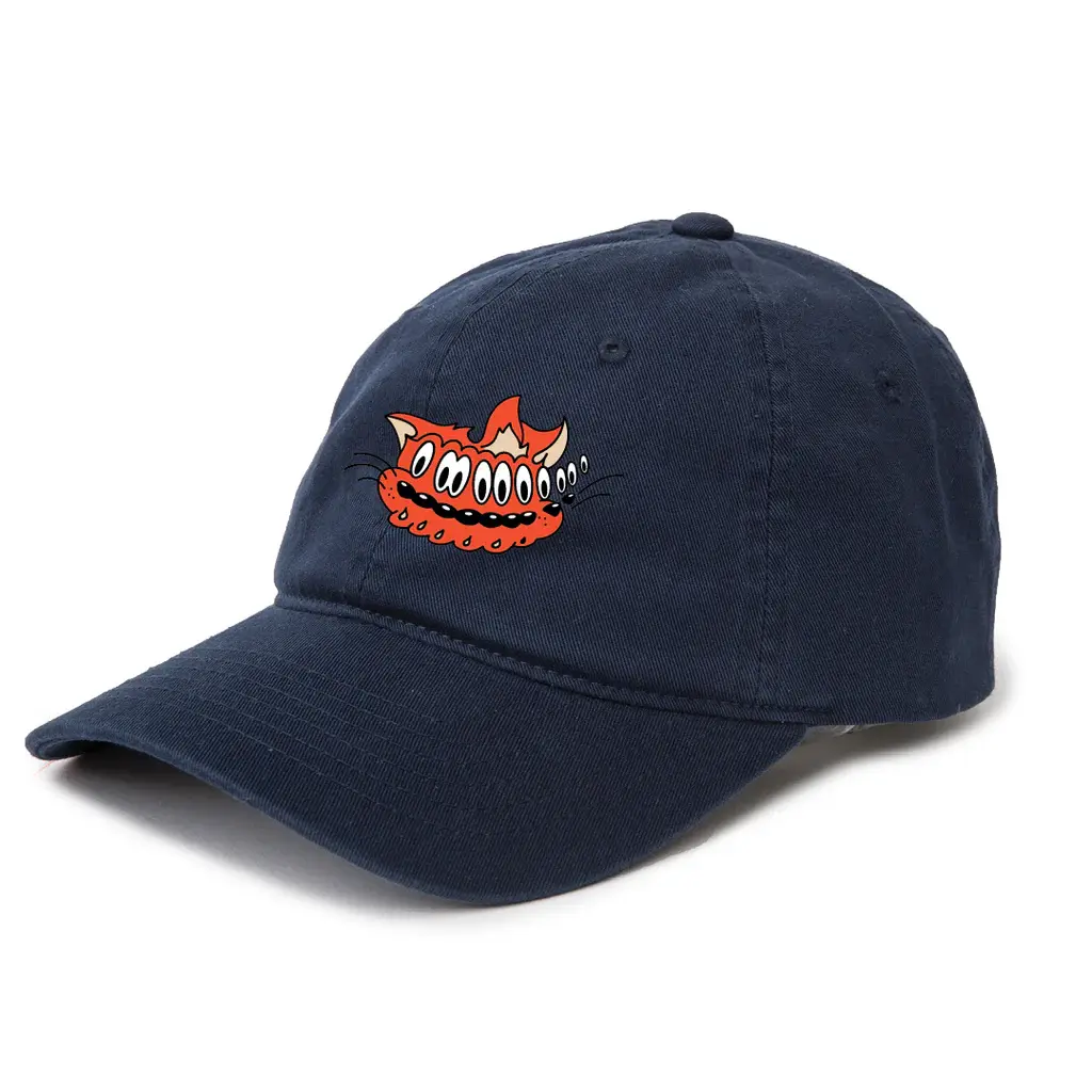 Quiet Life Shakey Cat Dad Hat Navy