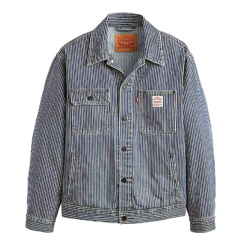 Levi's Sunrise Trucker Jacket - Stripe | seams-boutique