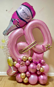 60th birthday balloons