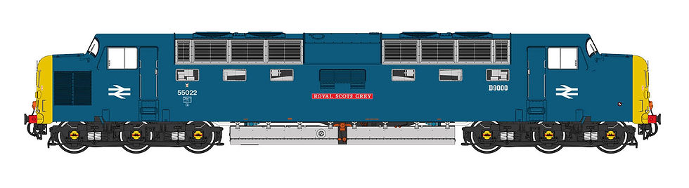 HELJAN TT CLASS 55 BR RAILTOUR BLUE 55022/D9000