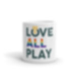 Rainbow Love All Play Mug