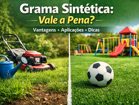 Diferença entre gramaso natural e sintético