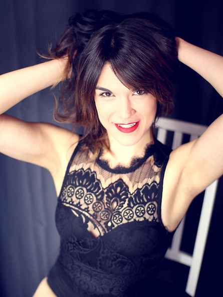 Femme en belle lingerie