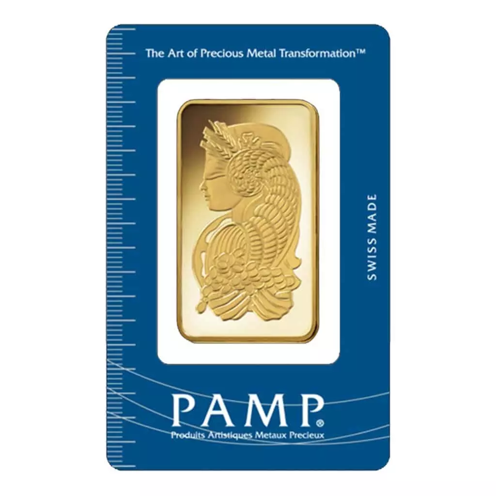瑞士PAMP財富女神金條50公克- 檢驗卡裝- 專案價| 點石金品