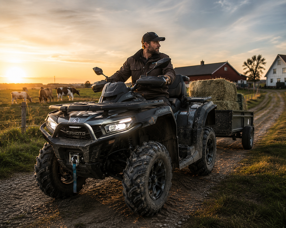 ATV på gården – hva trenger du egentlig?