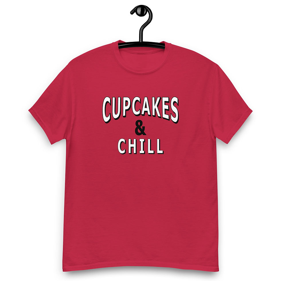 Thumbnail: Cupcakes and Chill Unisex classic tee