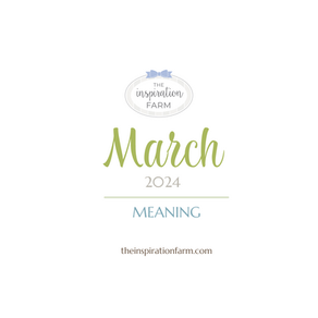 Cultivating Meaning: March Highlights from The Inspiration Farm Seed Starter Journal & UnfiltHER Series Finale