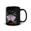 Thumbnail: Pink & Purple Moth by Christa’s Corner Art - Two-sided Black Glossy Mug