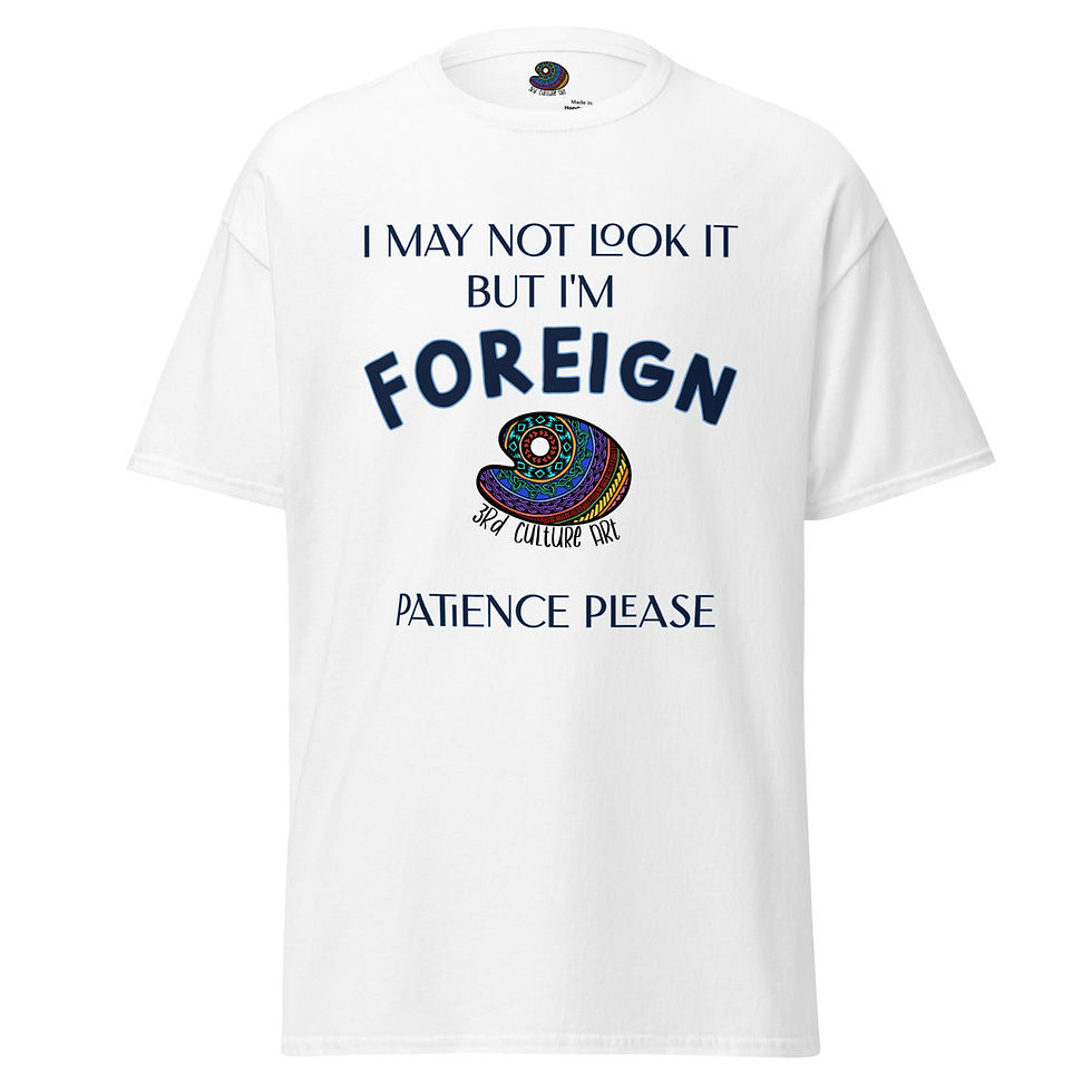 Thumbnail: I'm Foreign by 3rd Culture Art - Men's classic tee