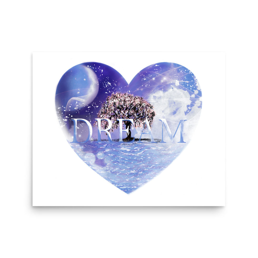 Thumbnail: Sakura Dreamscape by Ruth Kwimby Art - Poster