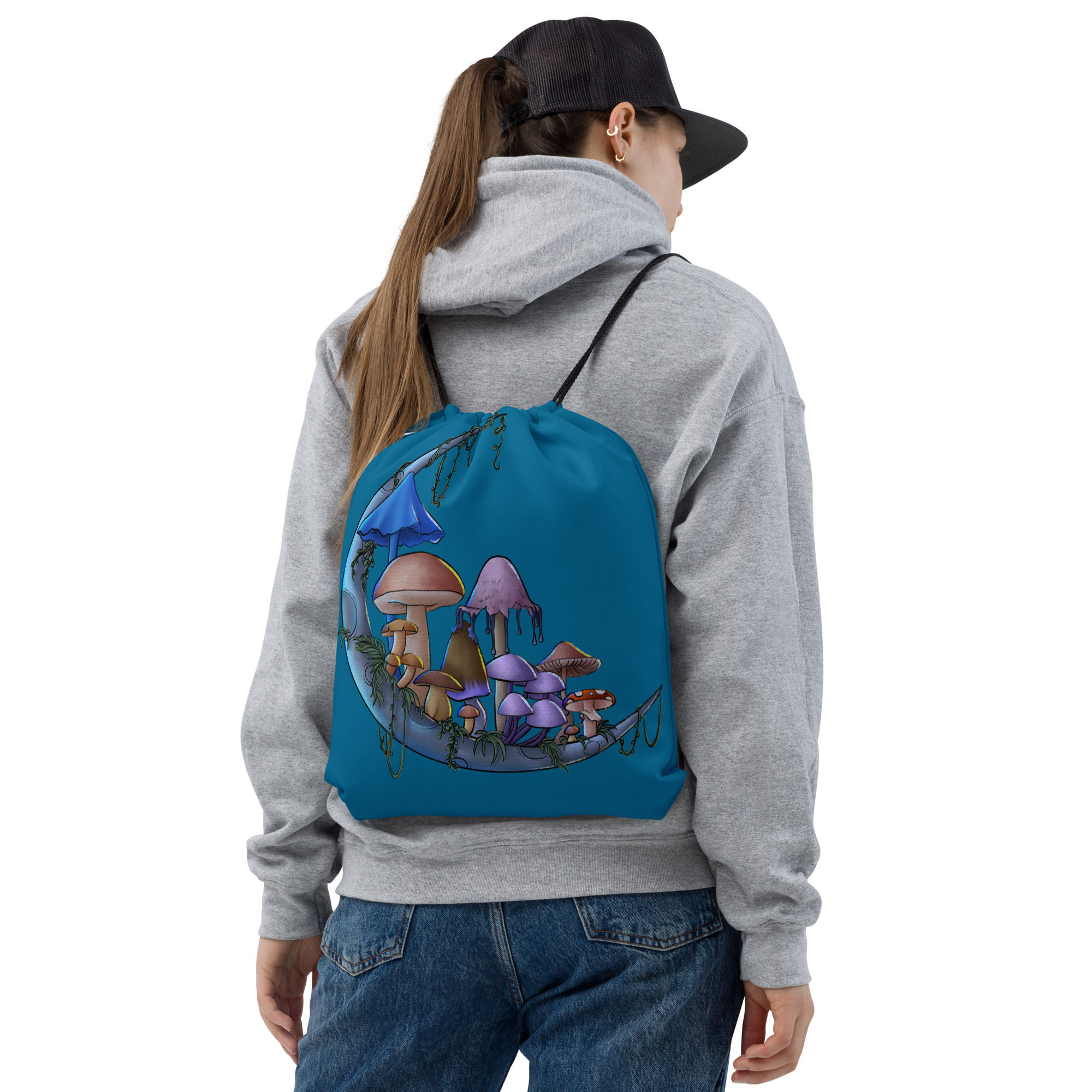 Night Life by Stranded in Starlight - Drawstring bag