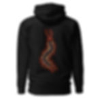 Thumbnail: Red Spider Lily + Centipede by Leah Dede - Unisex Hoodie