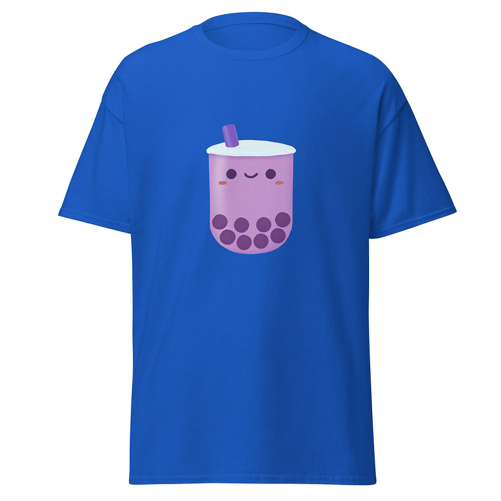 Thumbnail: Happy Boba by Christa’s Corner Art - Men's classic tee