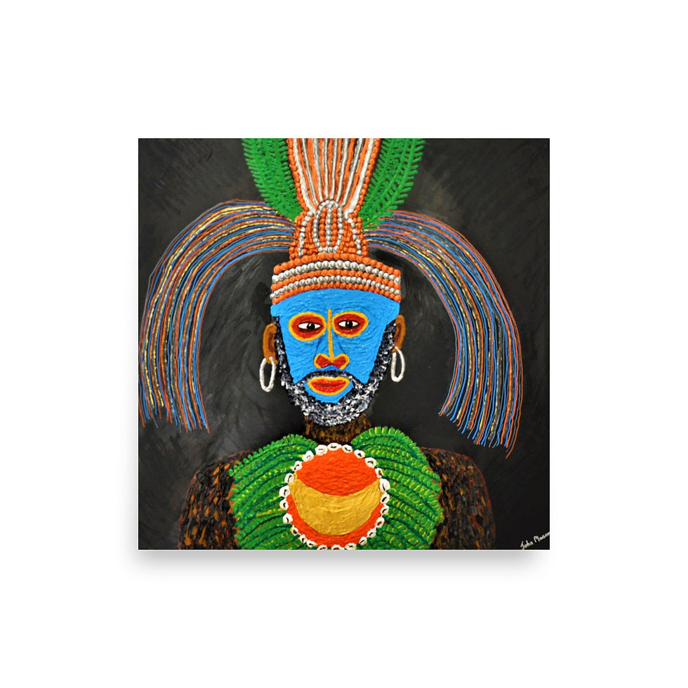 Thumbnail: PNG Man #3  by John Mason - Print