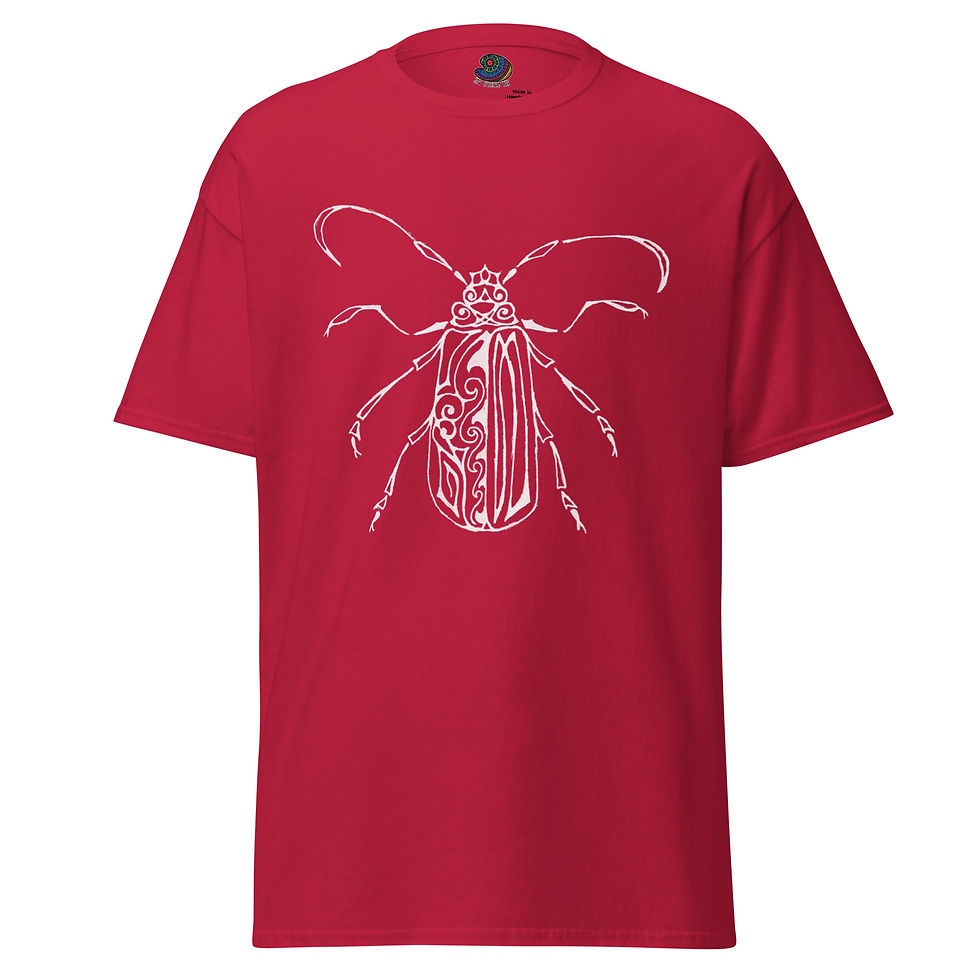 Thumbnail: Beetle by Wantok Art Men's classic tee