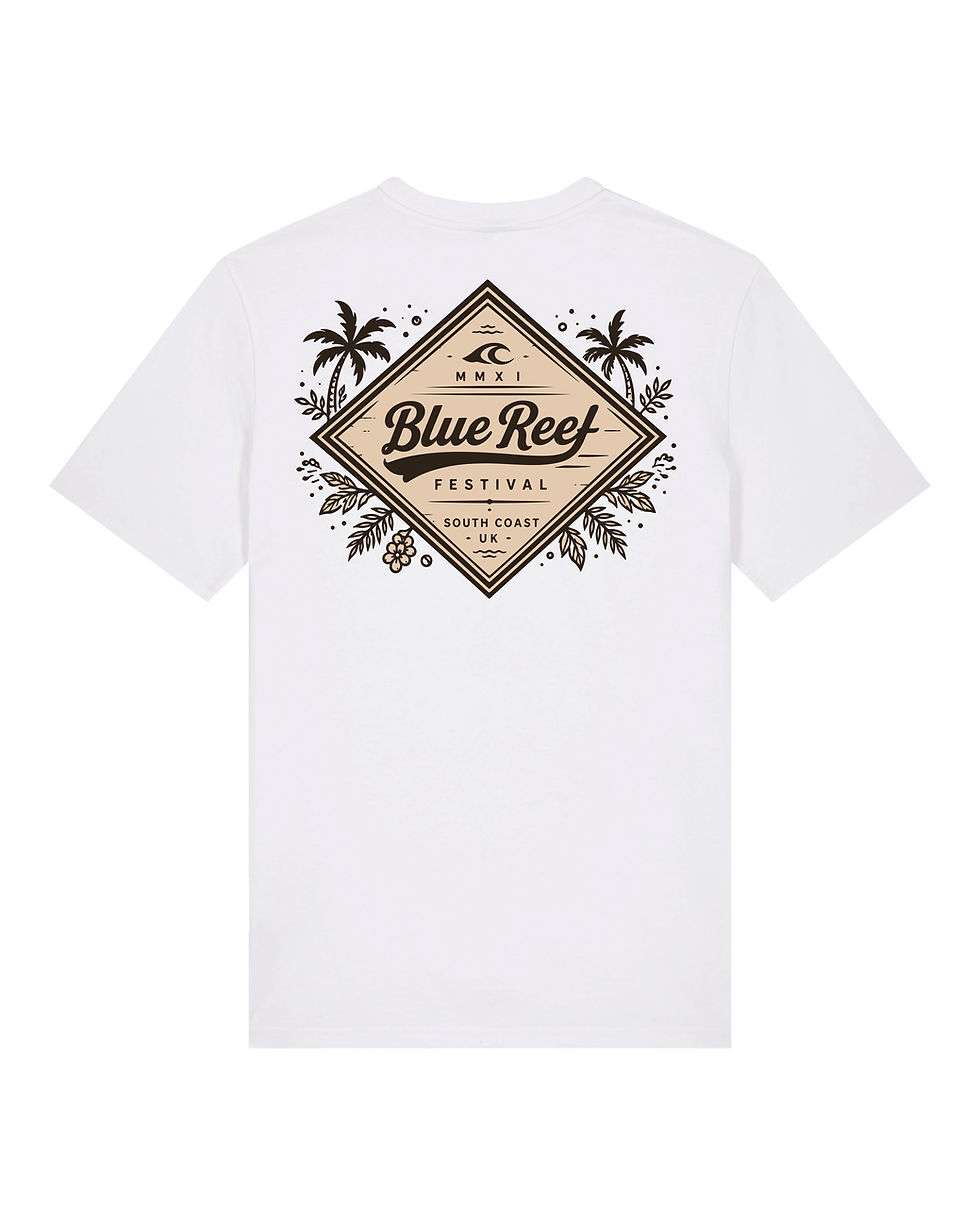Thumbnail: Blue Reef Tropics Oversized Tee - 3 colours - Pre Order