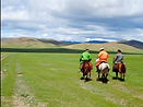 Horse riding trip in Mongolia
