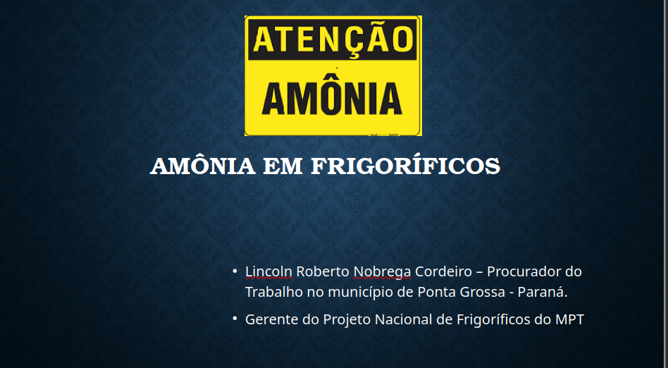 Dr. Lincoln Cordeiro - MPT: Baixar apresentação
