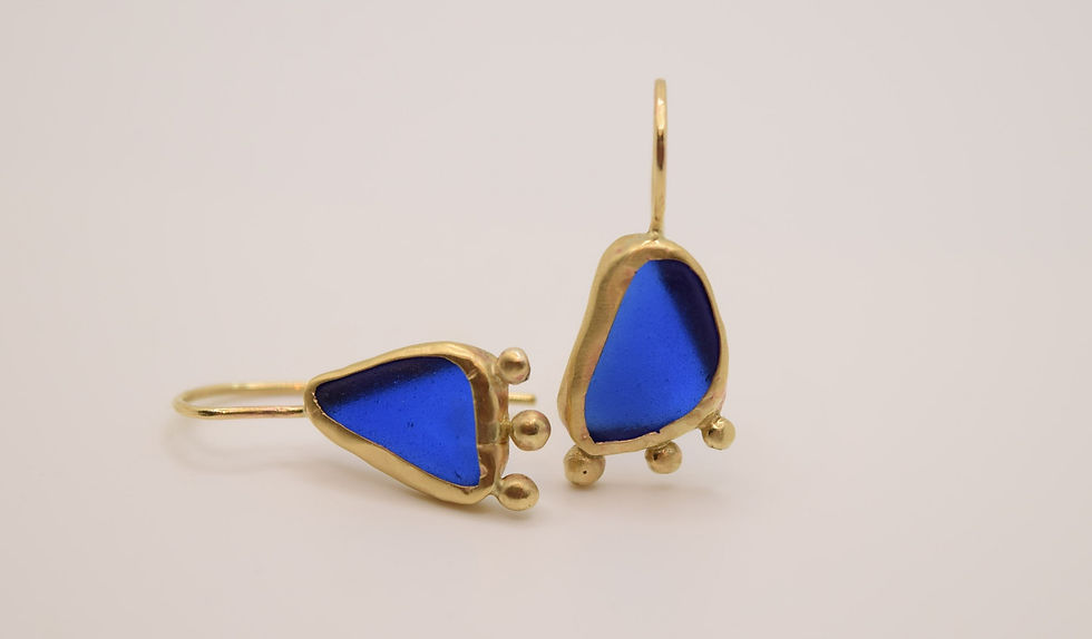 Thumbnail: Deep Ocean Earrings