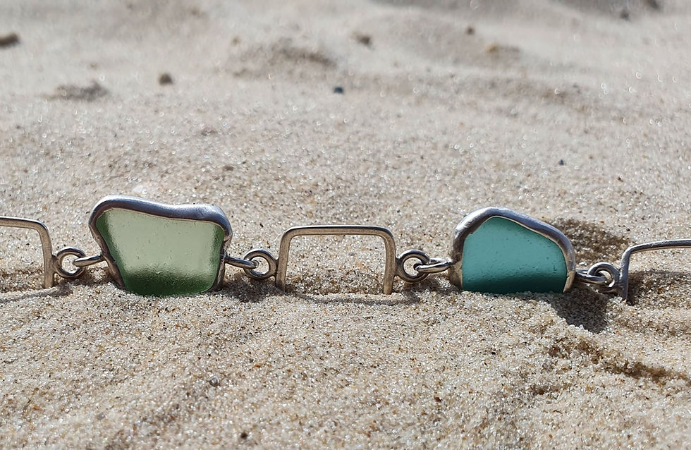 Thumbnail: Shades of the Waves Bracelet