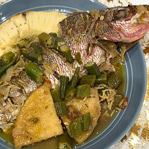 Steamed Snapper