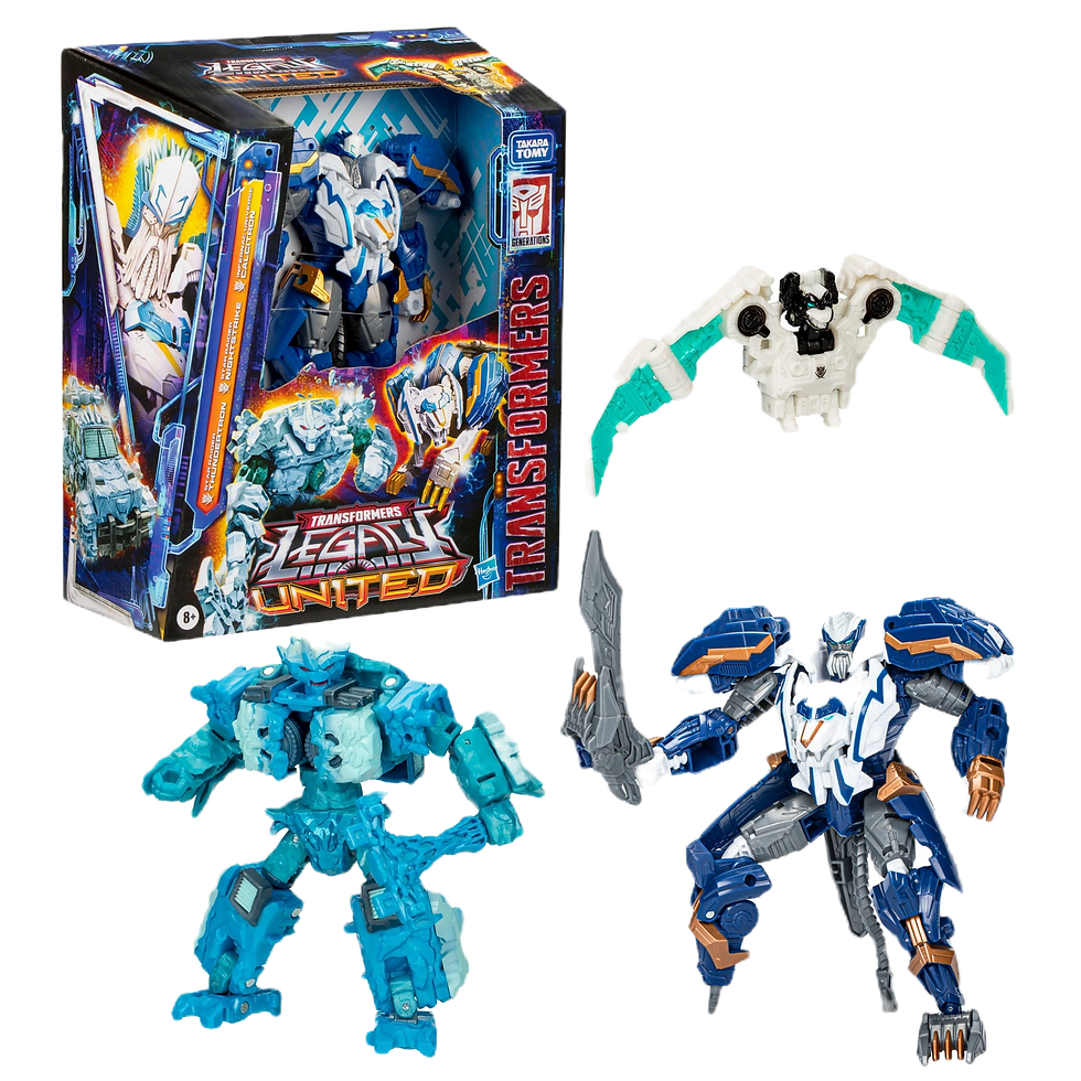 Thumbnail: Transformers Legacy United Star Raider Thundertron