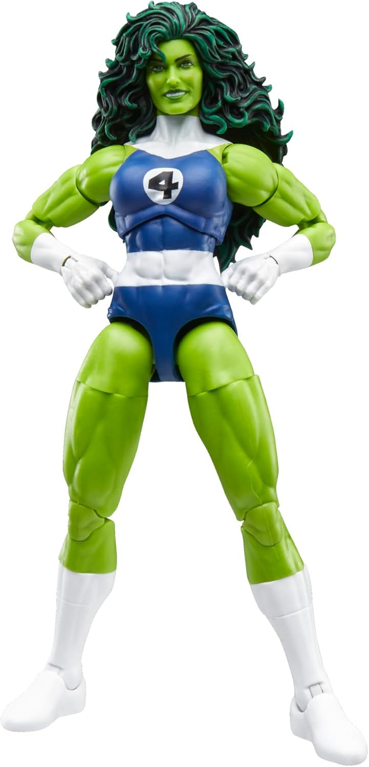 Thumbnail: Marvel Legends SHE-HULK Fantastic Four retro cardback.