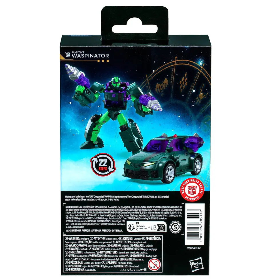 Thumbnail: Transformers Age of the Primes Fugitive WASPINATOR Deluxe