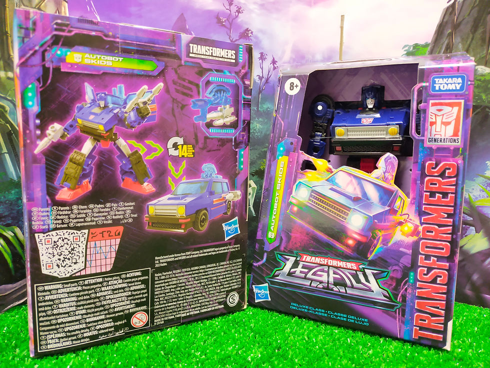 Thumbnail: Transformers Legacy Deluxe Autobot SKIDS