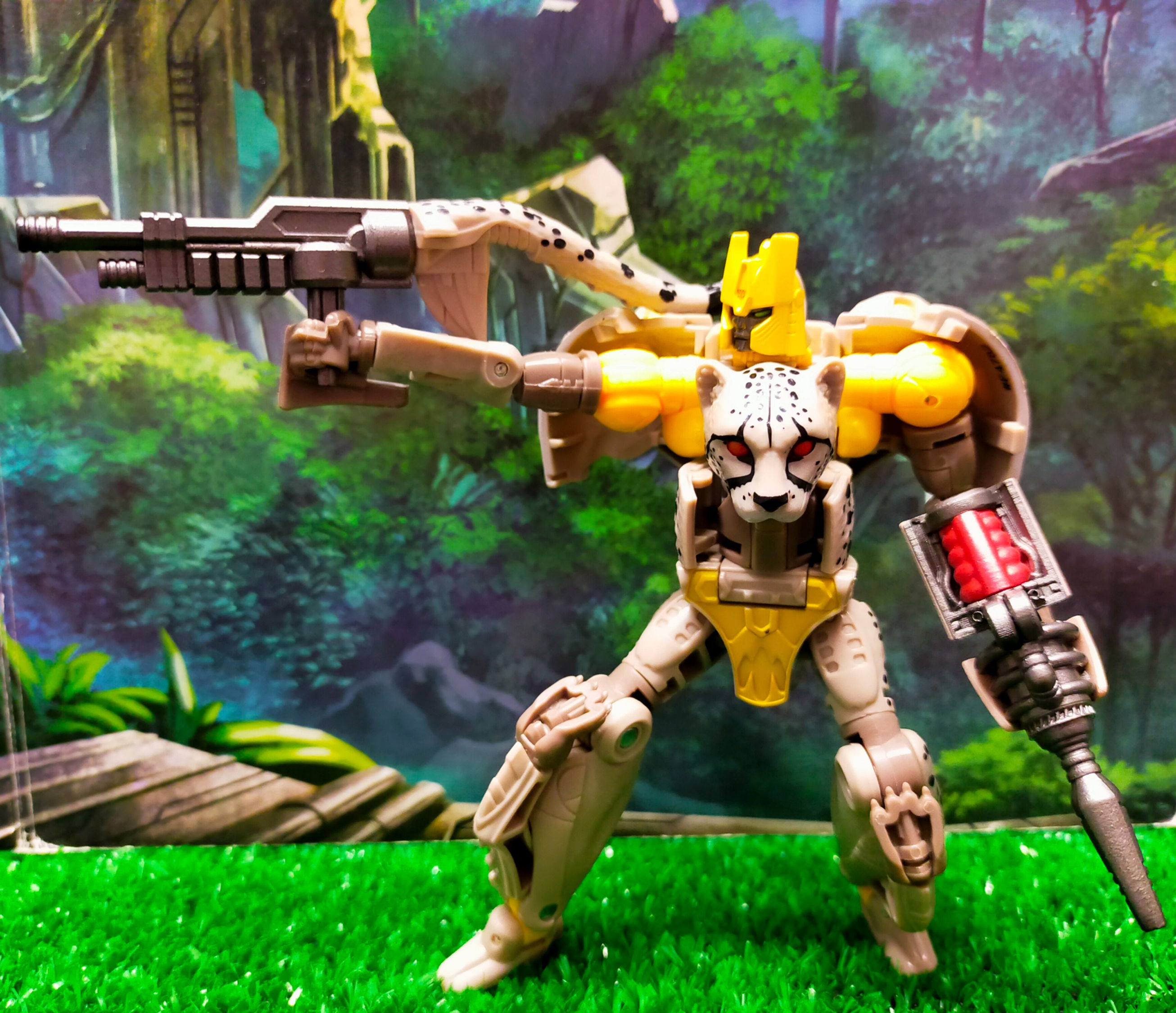 Transformers Legacy BW Nightprowler Gut Gun & Tail weapon upgrade by BDT Studio