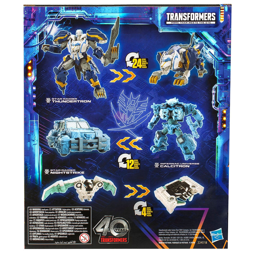 Thumbnail: Transformers Legacy United Star Raider Thundertron