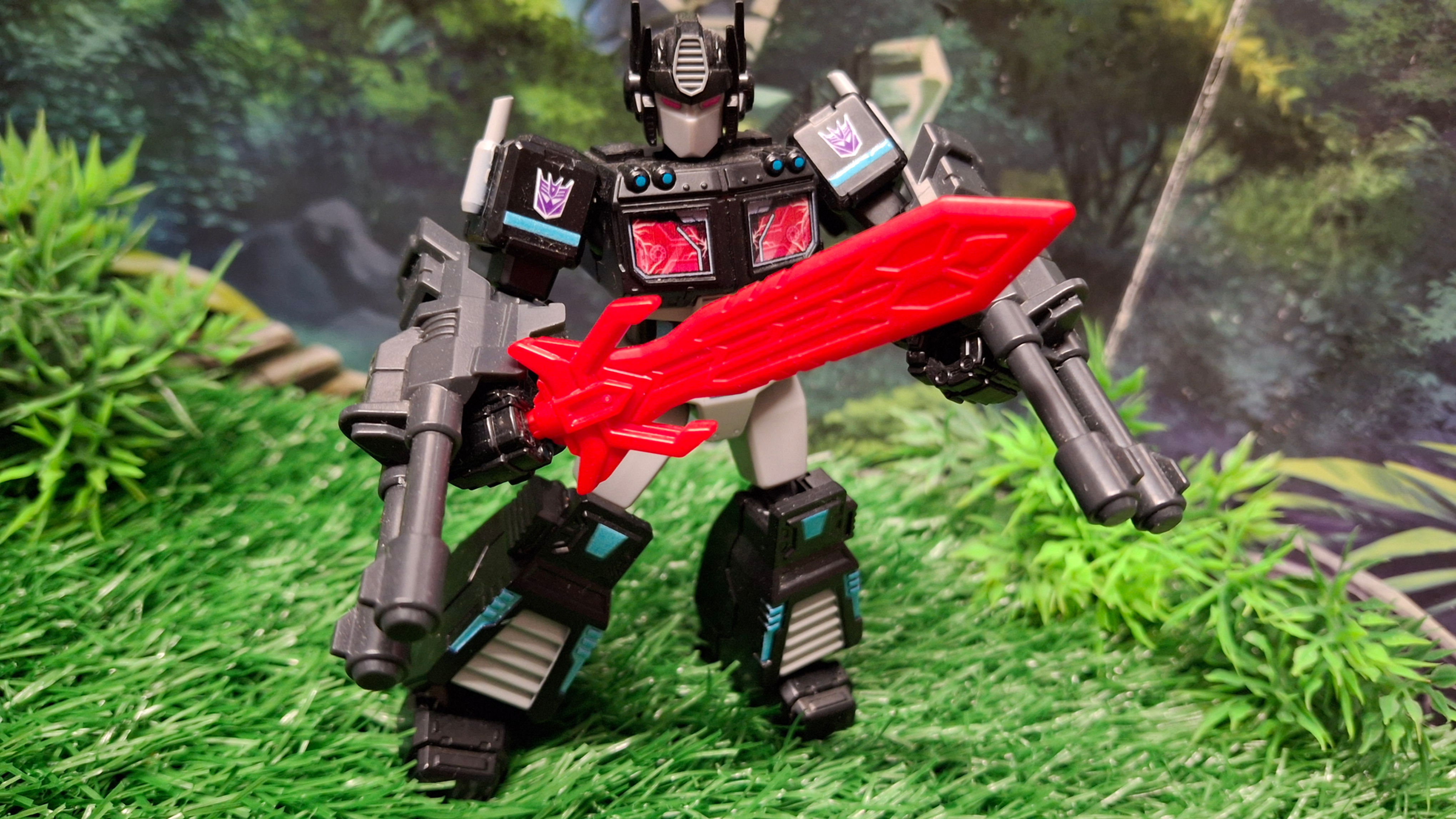 Transformers Blokees NEMESIS PRIME Galaxy Version 04 Fractured Space-Time