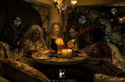 Halloween Dinner Party - Beach Blank