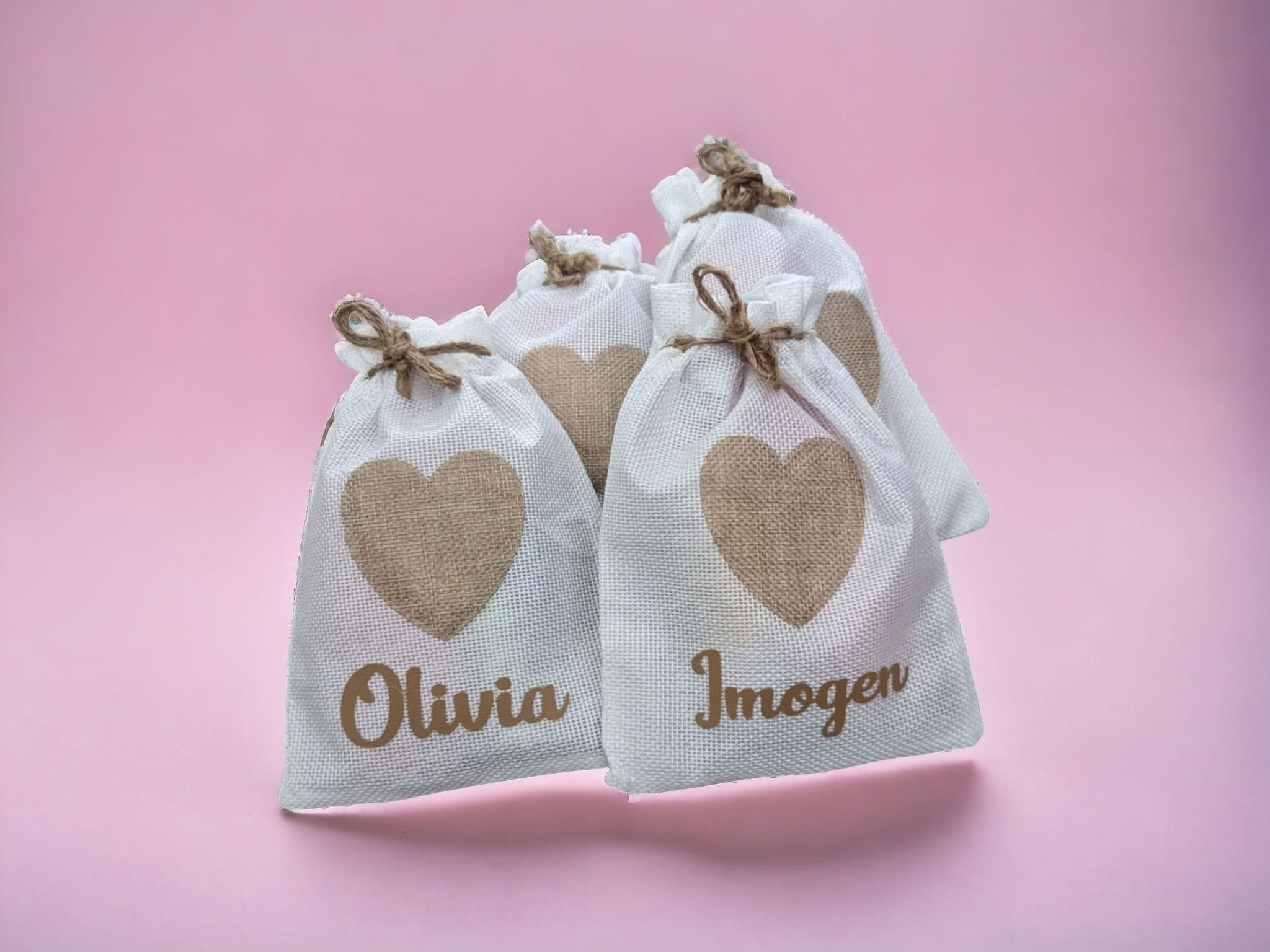 Personalised drawstring bag