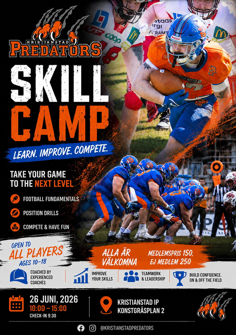 SKILL CAMP - 26 JUNI !